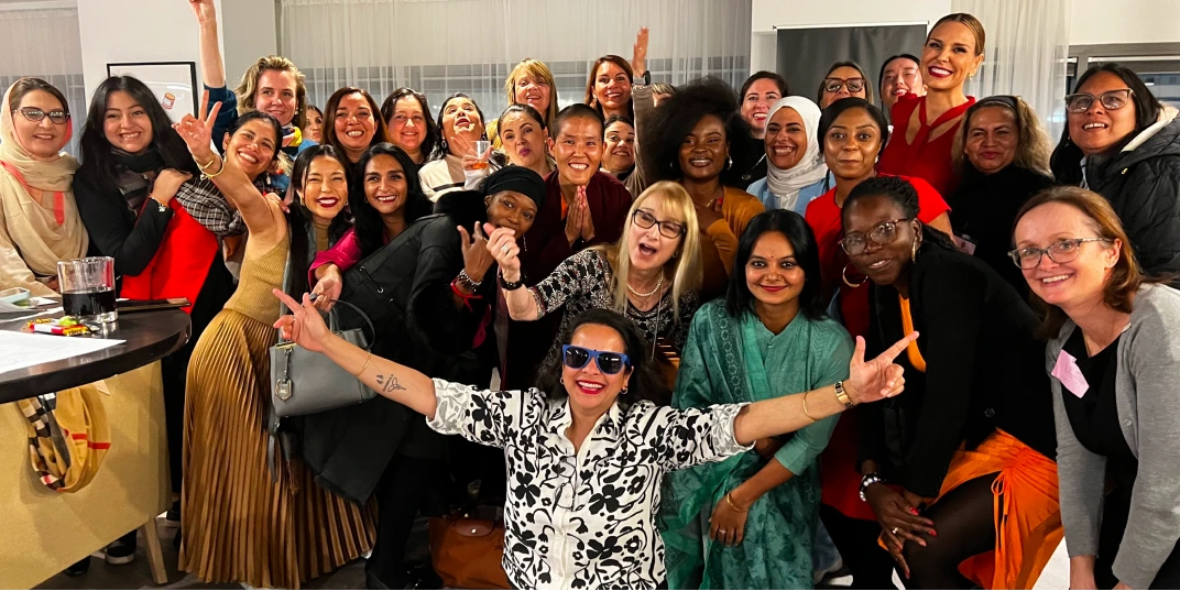 IVLP Delegation meeting with Sammy Rangel, CEO of Life After Hate